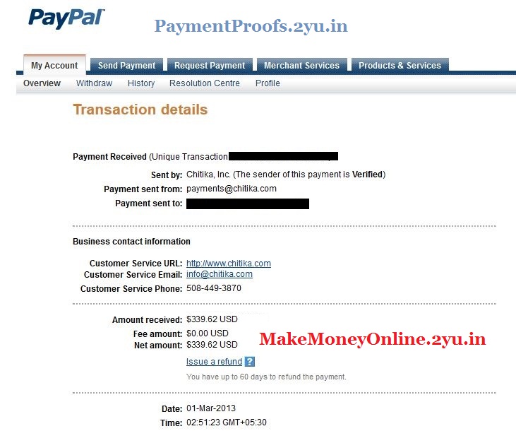 chitika payment proof March 2013-Paymentproofs.2yu.in
